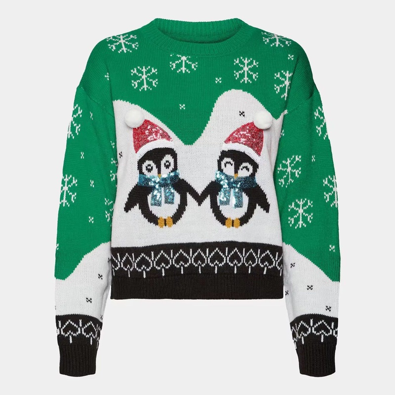 Custom Logo OEM & ODM Pullover Jacquard Knit Jumper Cotton Christmas Sweater – Sweater and Christmas Sweater price