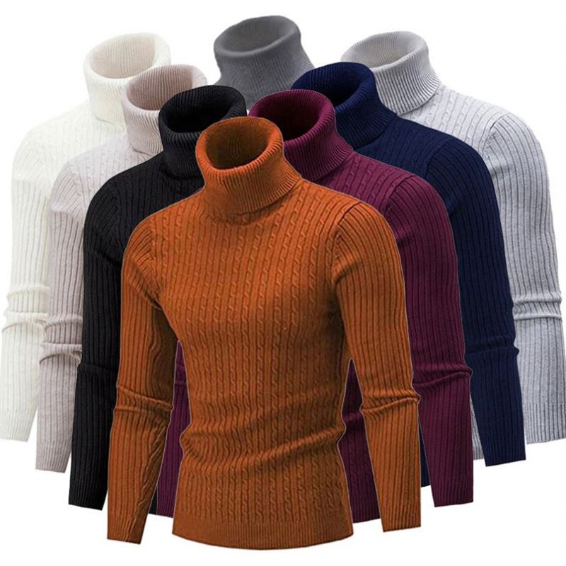 Custom Logo OEM ODM Winter Knitted Sweater Pullover Mens Fashion Turtleneck Slim Fit High Quality Sweater – Turtleneck Sweater and Knit Sweater price|<span><span><span><span><span><span><span><span><span><span><span><span><span><span><span><span><span>