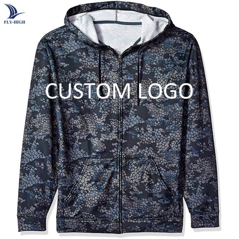 Fleece Zip up Hoodie Mens Sports Hoodies Fashion Mens Hoodies with Custom Logo – Sweater and Mens Round Neck Sweater price