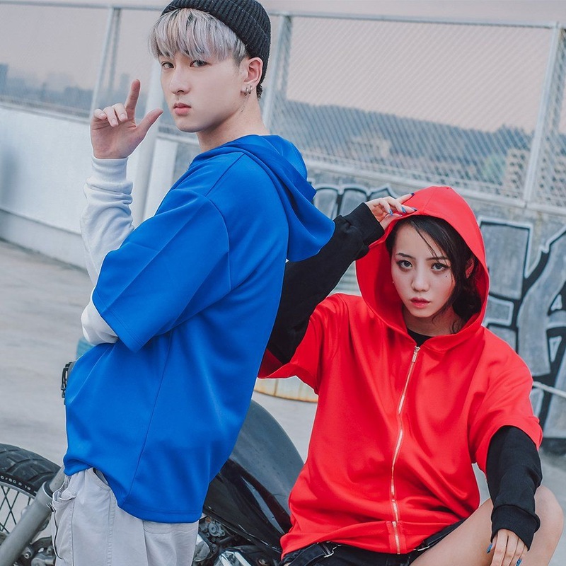 Healong Fashion Garment Sport Clothes Hoodie Custom Print Wholesale Men Women Apparel Short Sleeve Hoodies – Short Sleeve Hoodies and Hoodies price