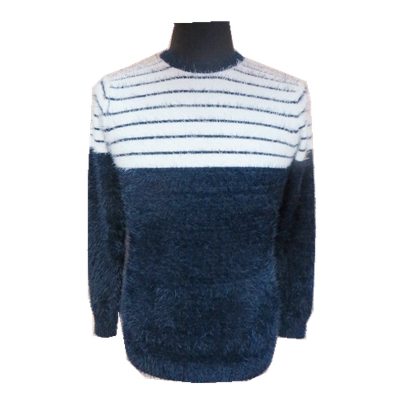 Mens Round Collar Knit Sweater – Round Neck and Knit Sweater price