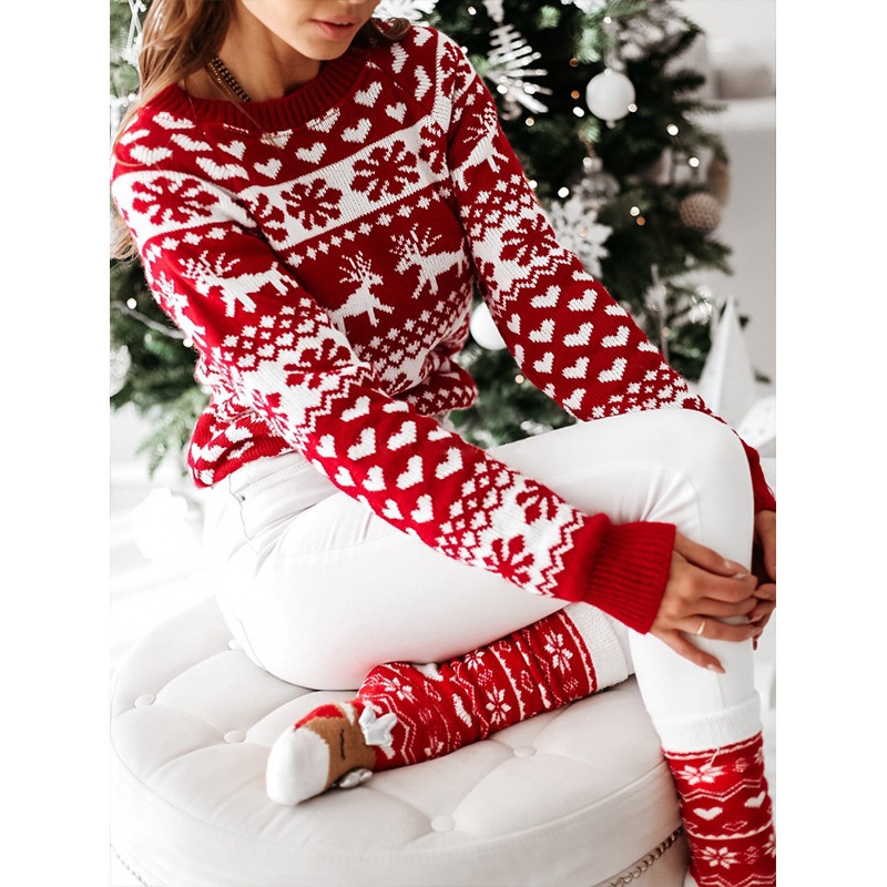Wholesale Custom Woman Clothing Funny Ugly Pullover Girls Womans Animal Christmas Jumper O-Neck Knitted Sweaters for Adult – Pullover Sweater and Fashion Sweater price|<span><span><span><span><span><span><span><span><span><span><span><span><span><span>