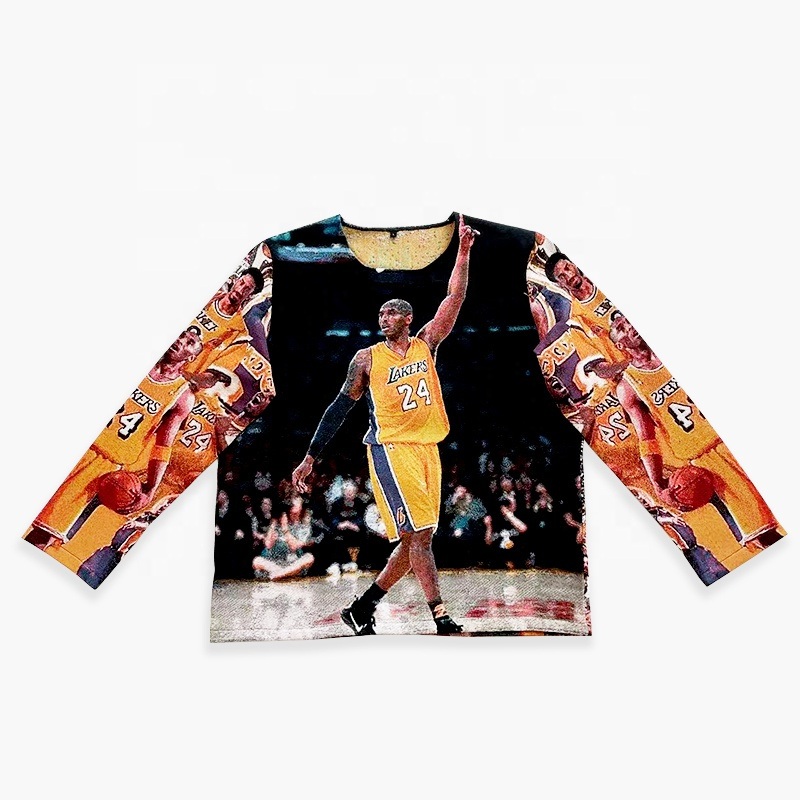 Hot Sale Custom Woven Tapestry Sweater Crew Necks All Plus Sizes Tapestry Hoodies Pullover Sweater – Tapestry Sweater and Tapestry Hoodie Custom price