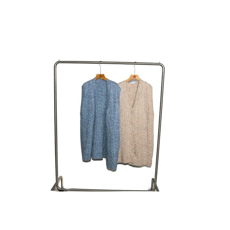 Lady Cloth Blouse Sweater Pink or Blue Color Womens Cardigan Sweater – Sweater and Clothing price