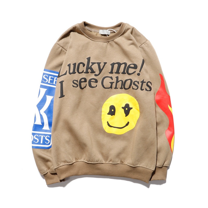 Lucky Me I See Ghosts Logo Print Hoodie Men Women Autumn Winter Sweatshirts – Sweatshirts and Hoodie price