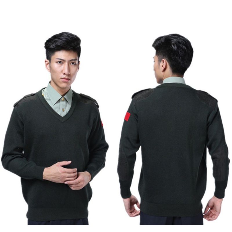 Mens Green Thickened Pullover Sweater Wholesale Men S Comfortable and Warm High-Neck Tactical Wool Sweater – Tactical Sweater and Green Sweater price