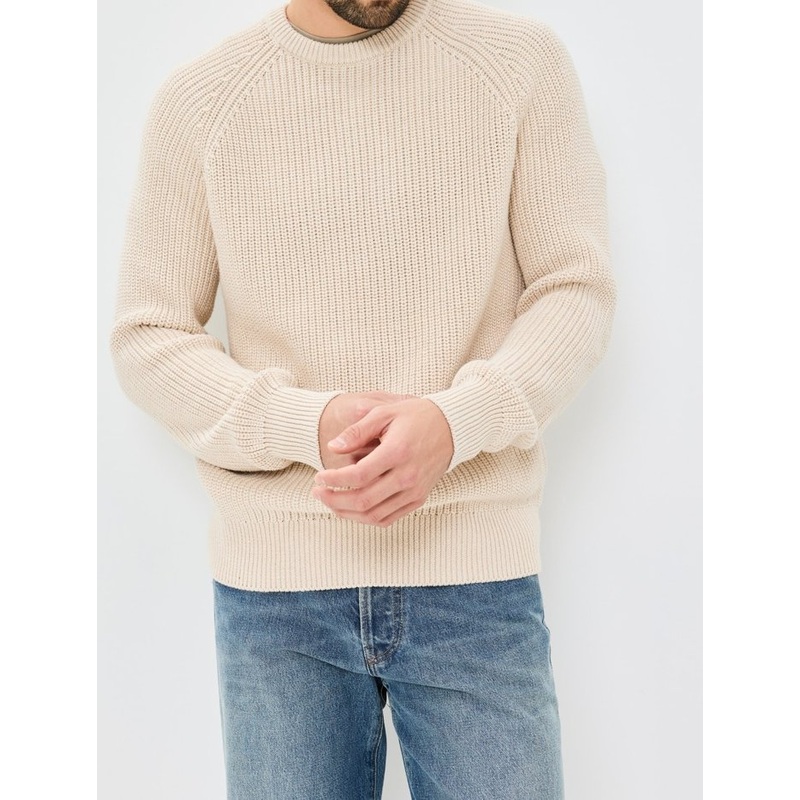 Mens Heavy Weight Ribbed Knit High Wool Blend Long Sleeves Pullover Sweater – High Wool Blend Sweater and Heavy Weight Sweater price