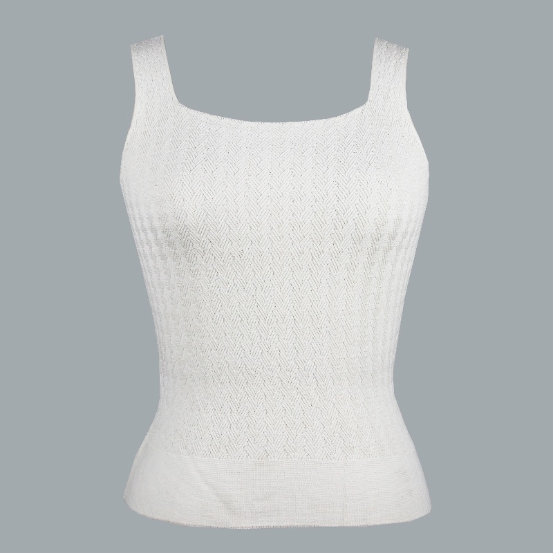 Special Stitch Design Summer Womens Knit Womens Vest Sexy Slim Square Neck Sweater – Sweater and Ladies Sweater price