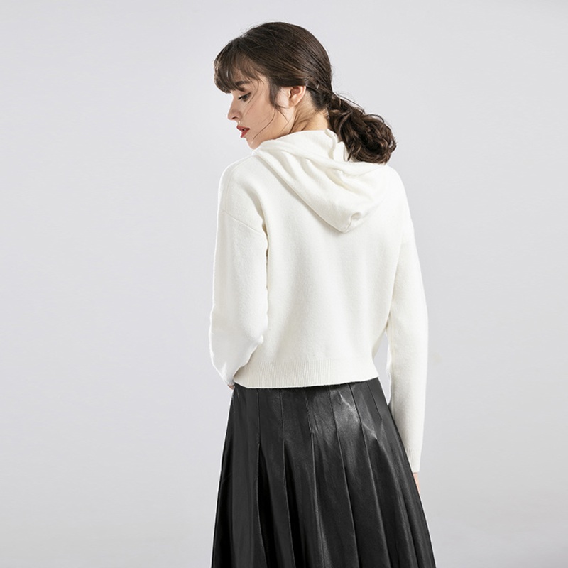 Stylish Women Hooded Sweater Anti Pilling Yarn Dye Pullover – Stylish Women Pullover and Hooded Yarn Dye Pullover price