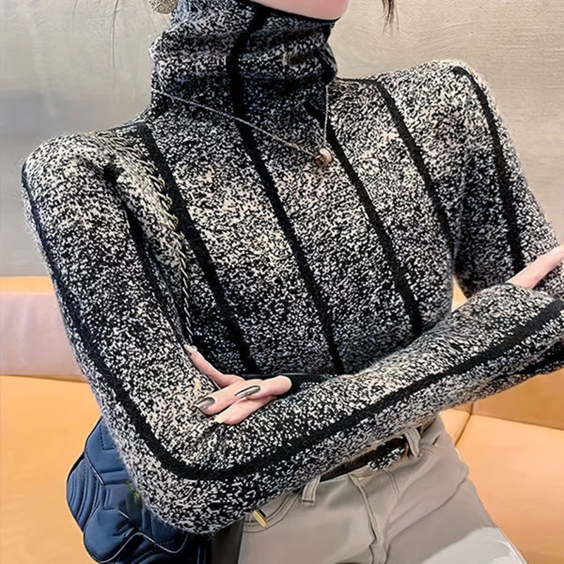 Trendy Womens High-Neck Sweater for Cold Weather Fashion – Trendy Womens Sweater and High-Neck Sweater price