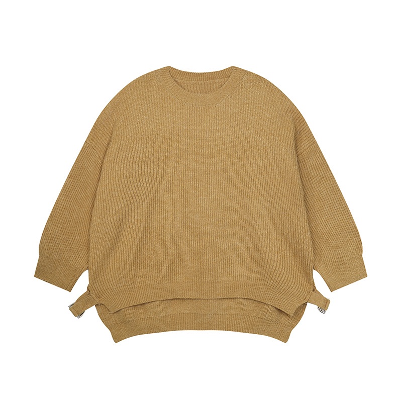 Vertile Cashmere Casual Fashion Loose Sweater for Women – Ladys Sweater and Solid Dye Sweater price