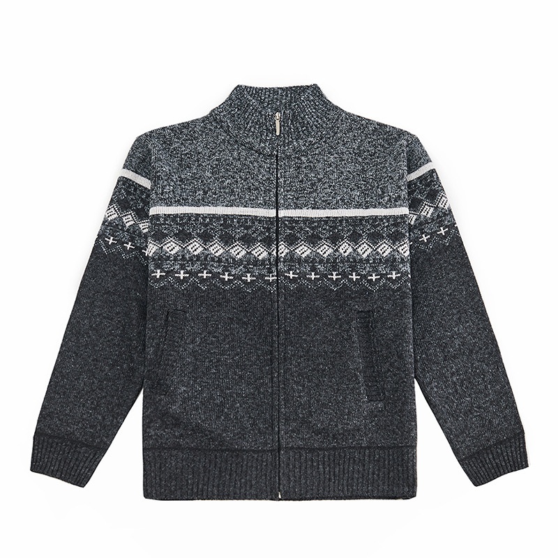 Wholesale Custom Thick Pure Wool Half High Neck Zipper Mens Woolen Sweater – Mens Woolen Sweater and Half High Neck Mens Woolen Sweater price