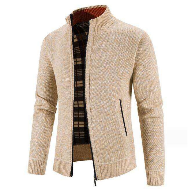Wholesale Winter Cardigan Zippered Sweater Mens Loose Knitwear – Men Casual Sweater and Wholesale Winter price