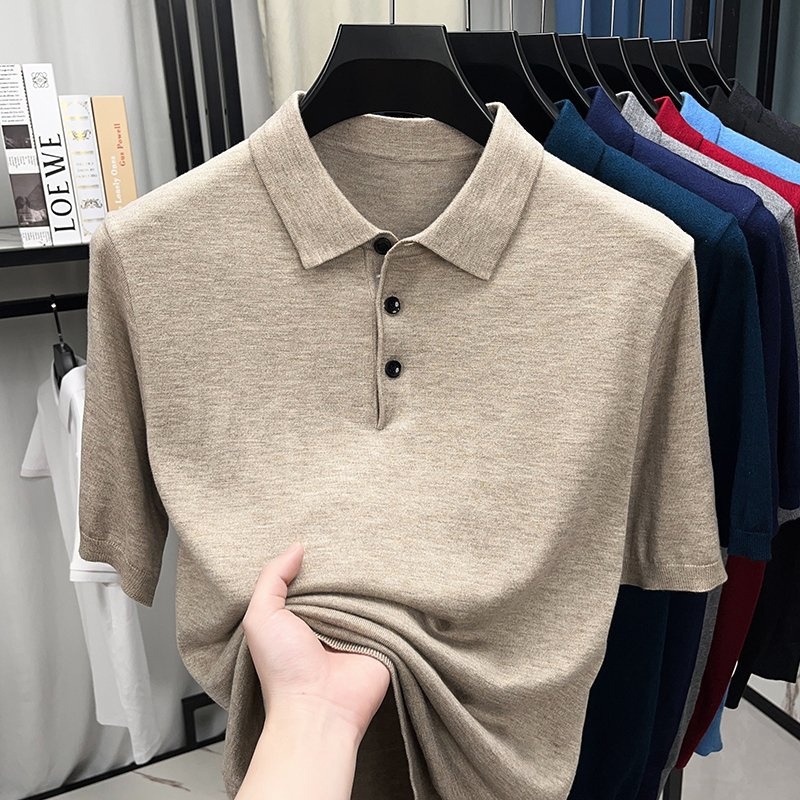 Designer Clothes Custom Knitwear Sweater Men S Polo Collar Clothing Plain Knitted Jersey Pullover Man Sweater – Man Sweater and Polo Collar Pullover price|Shanghai, China