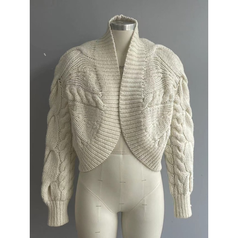 Fashion Crochet Womens Cardigan Knitted Sweater Clothes for Autumn/Winter Coat – Clothes and Fashion Women Clothes price